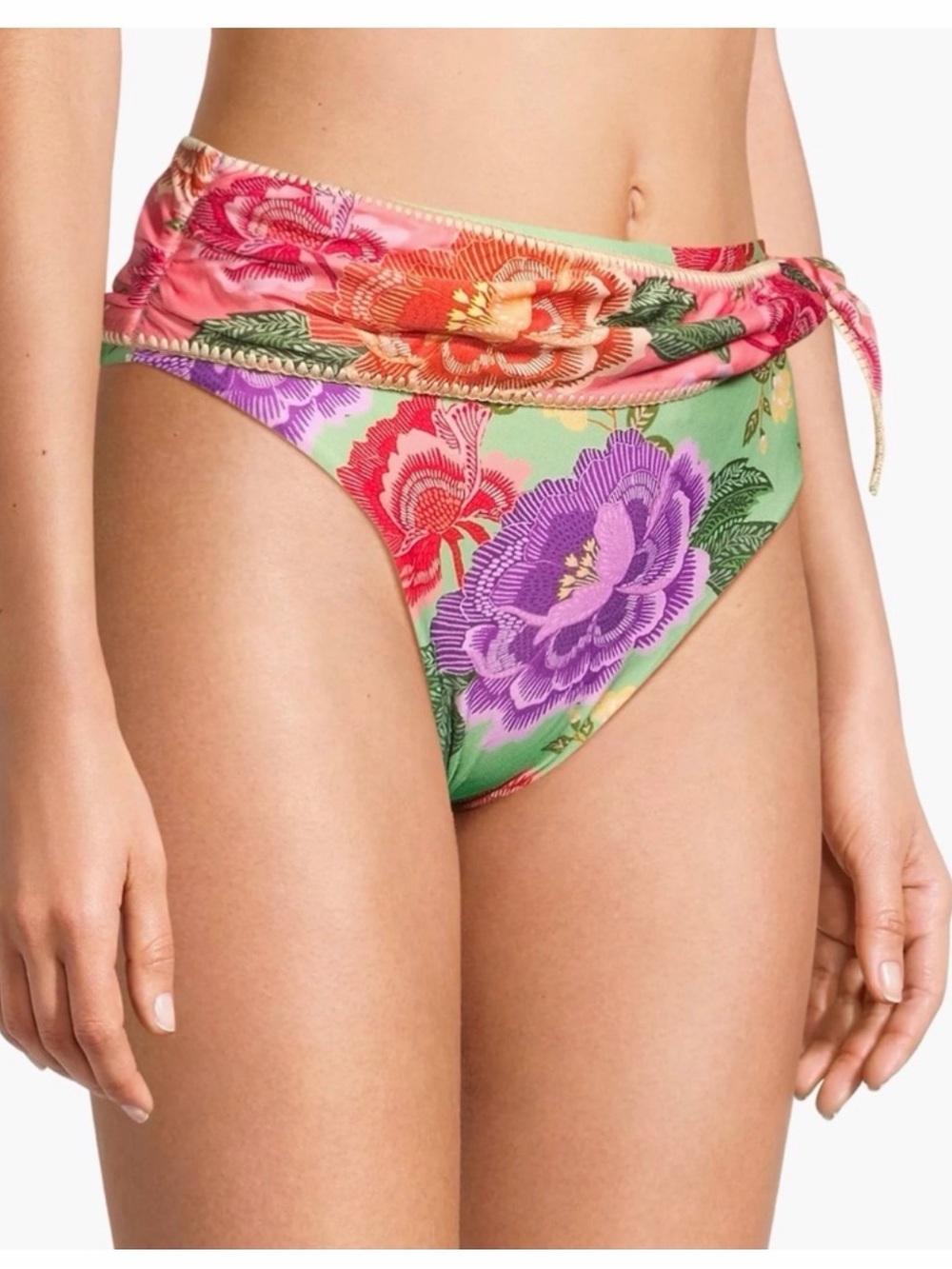 FARM Rio Red and Pink Bikini Swimwear